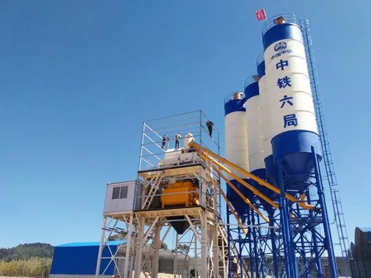 Stationary Concrete Batching Plant