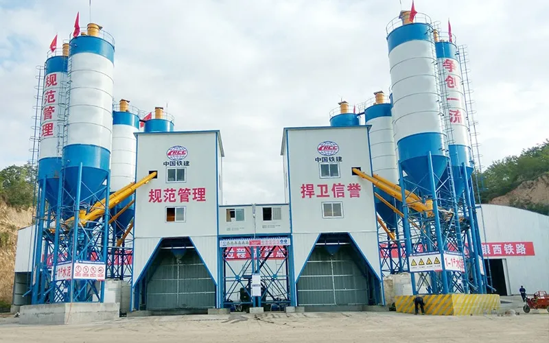 Stationary Concrete Batching Plant